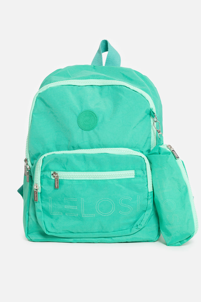lelosi mochila turquesa 0