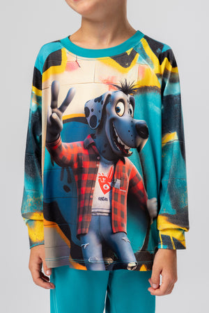 lelosi pijamas para niños dogvibe 1