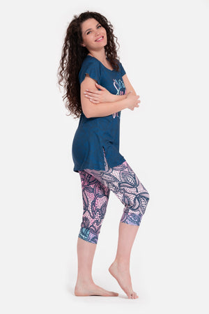 lelosi capri pijama eternity 1