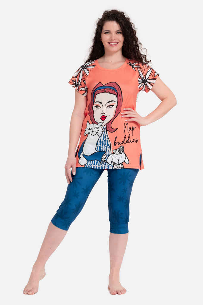 lelosi capri pijama prima 0