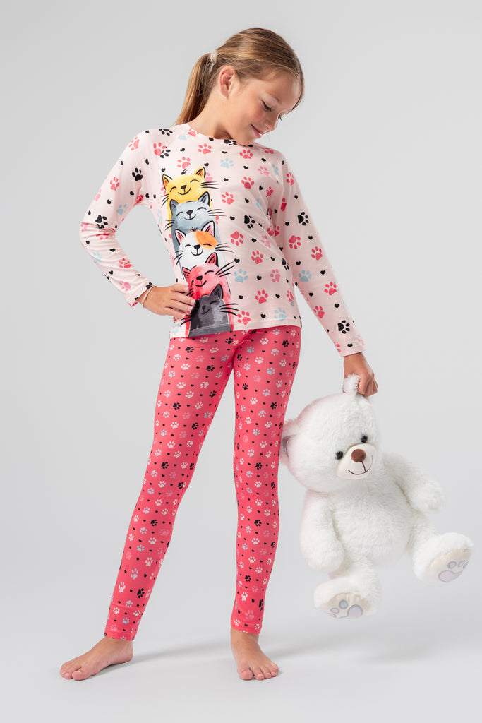 lelosi pijamas para niños cuddlecat 0