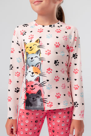 lelosi pijamas para niños cuddlecat 1