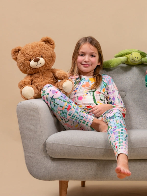 Pijamas largos de niña
