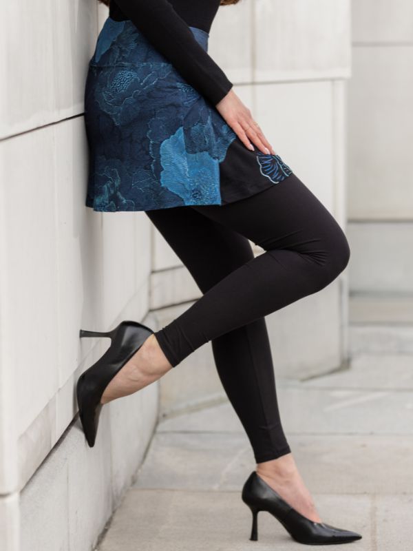 Leggings con falda