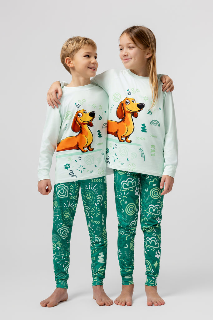 lelosi pijamas para niños wooffy 0
