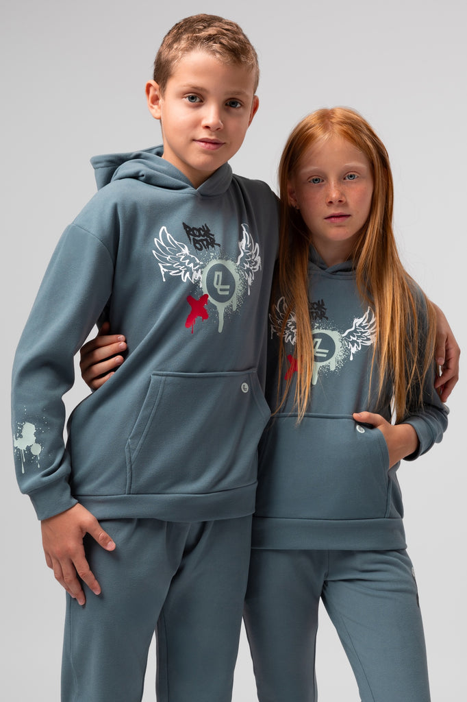 lelosi sudadera con capucha infantil supercomfort hudiksvall 0