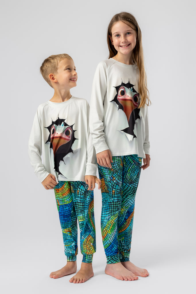 lelosi pijamas para niños greeny 0
