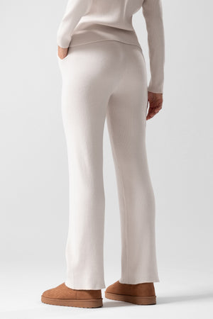 lelosi pantalones de punto acanalado demi 1