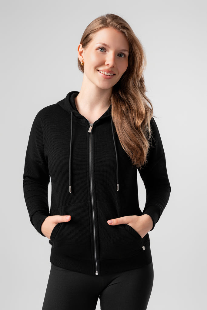 lelosi sudadera con cremallera supercomfort junip 0
